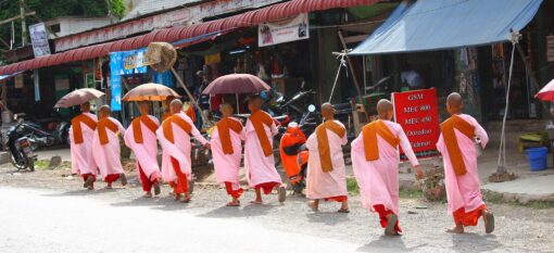 Hsipaw (Thibaw) en Birmanie