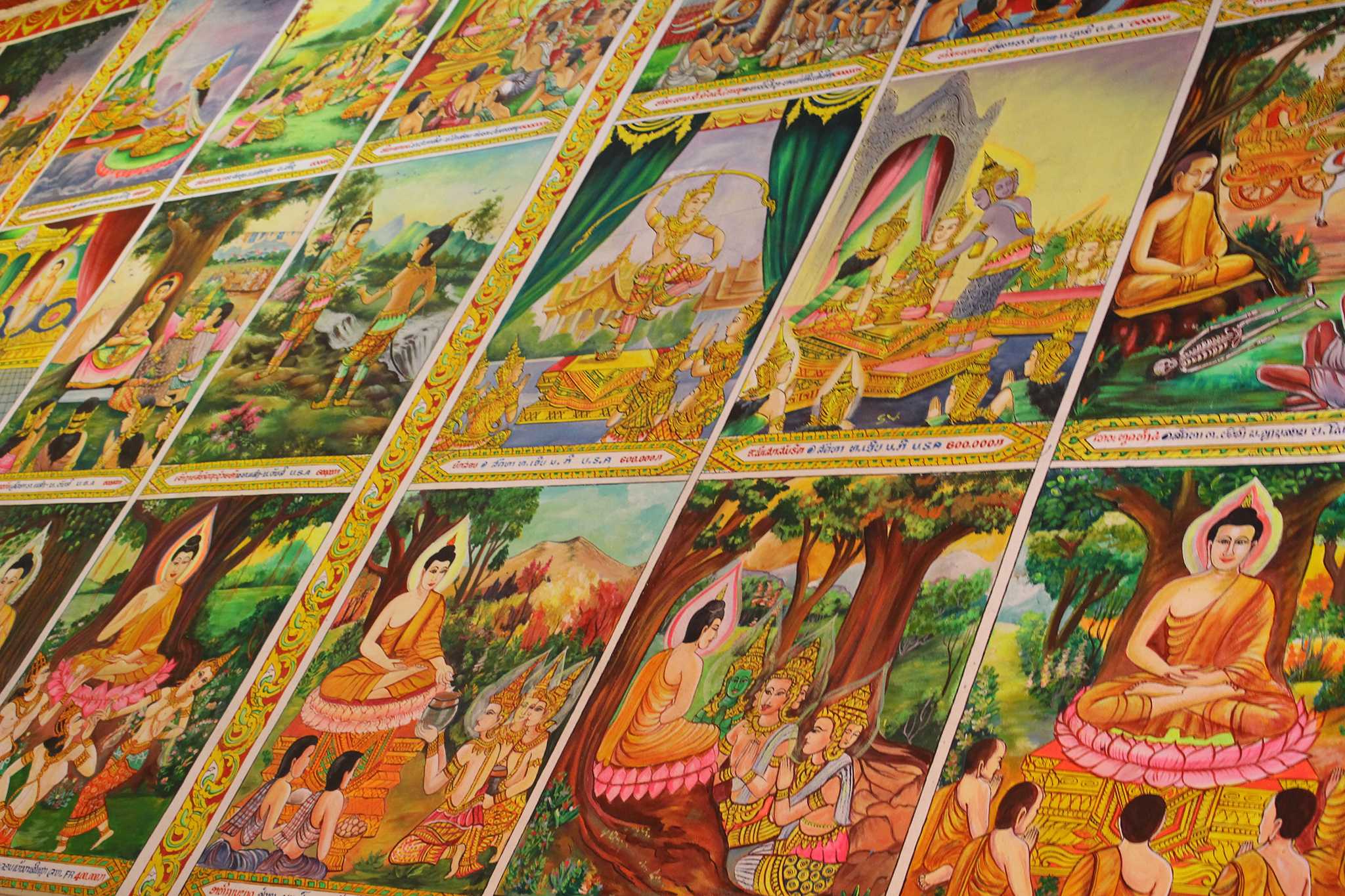 Temples de Vientiane