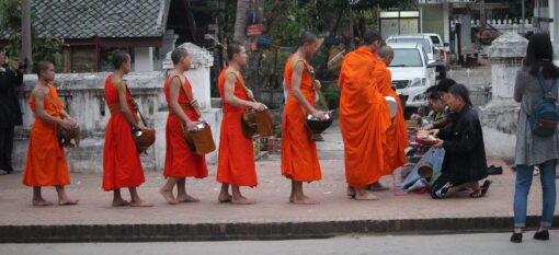Le Tak Bak à Luang Prabang