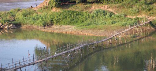 Nam Khan River et le Mekong