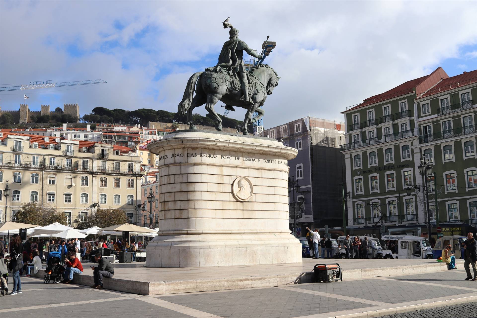 Lisbonne La Praça Figueira