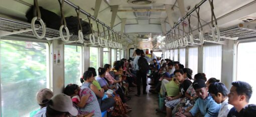Le Circular train à Yangon