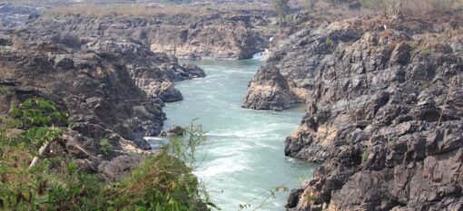 Les Li Phi Waterfalls au Laos