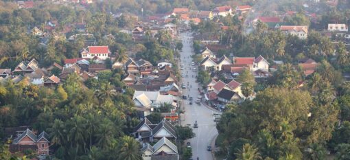 Le Mont Phousi à Luang Prabang