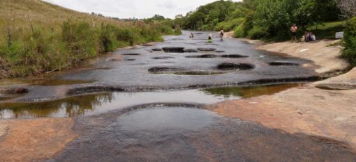 Quebrada las Gachas et sa cascade