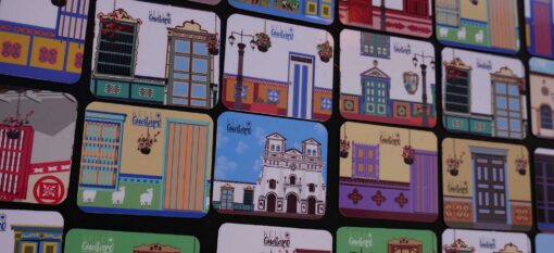 Guatapé, Pueblo de Zócalos