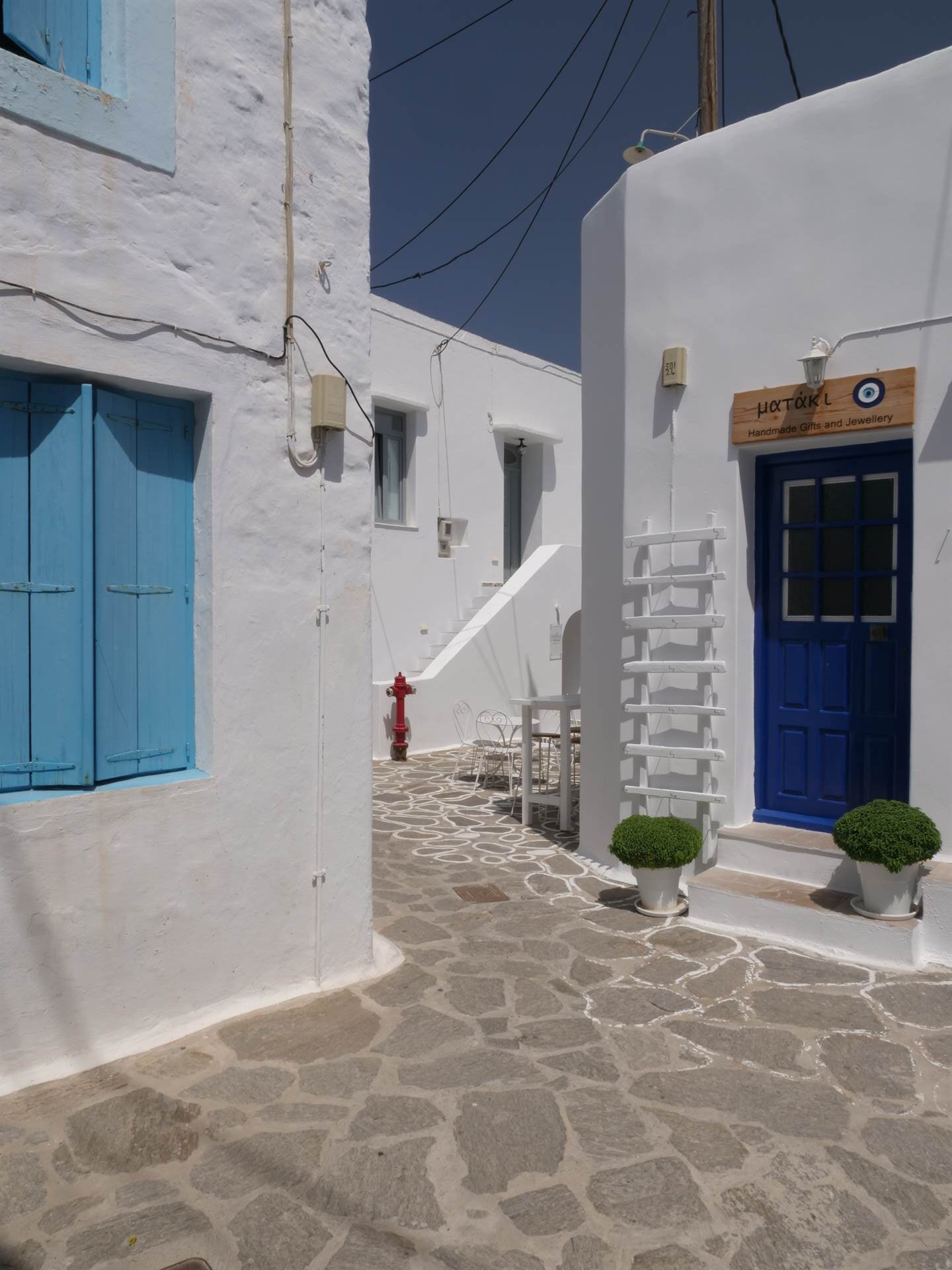 Plaka village in Milos