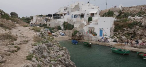 Cala Port&rsquo;Alga, Pouilles