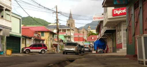 Roseau, capitale de la Dominique
